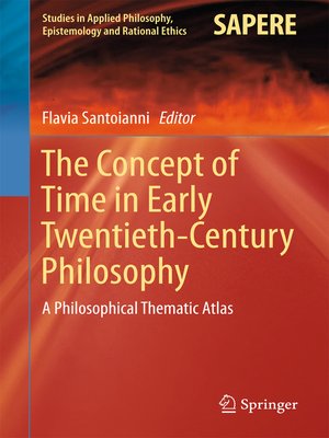 cover image of The Concept of Time in Early Twentieth-Century Philosophy